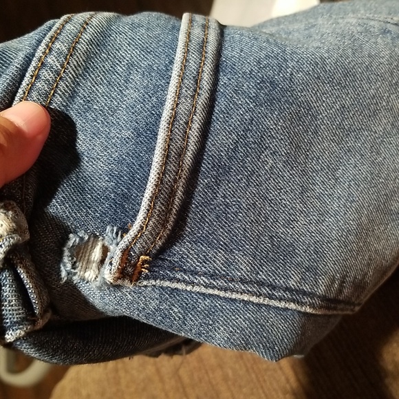 Madewell Cali Demi-Boot Jeans un Bodney Wash Size 27 Color Blue - Picture 16 of 16